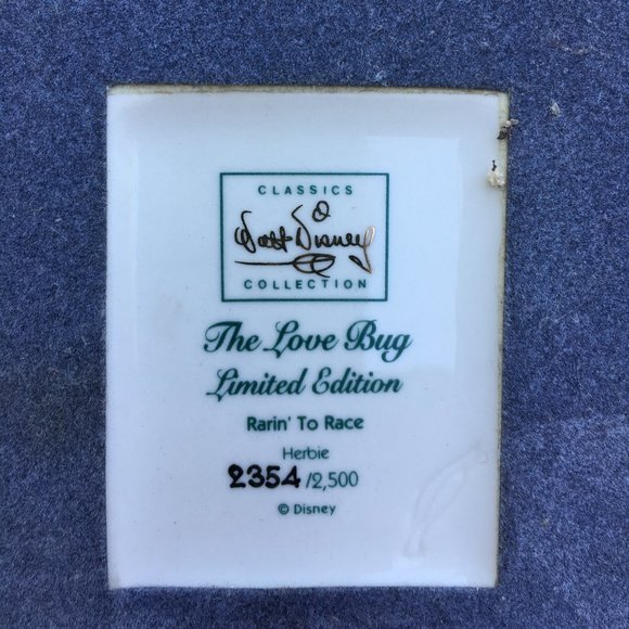 *Host Pick* WDCC Herbie - The Love Bug - Rarin' to Race - Picture 6 of 10